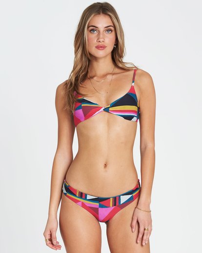 Billabong Burn Wild Trilet Bikini Top - Multi Bearings