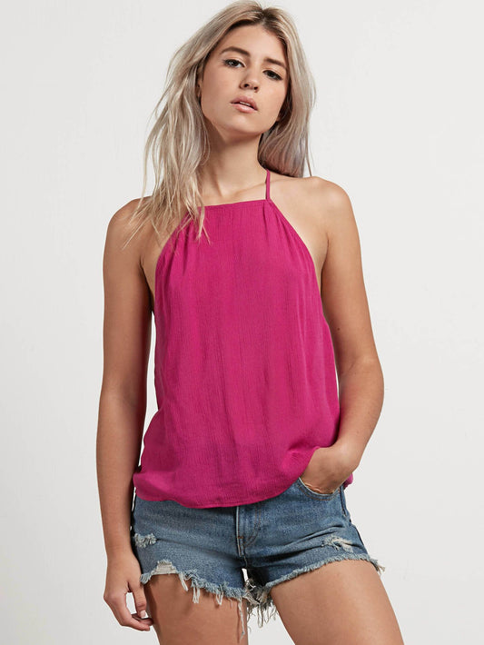 Volcom Yeah Honey Cami Womens Top - Paradise Purple Womens Top