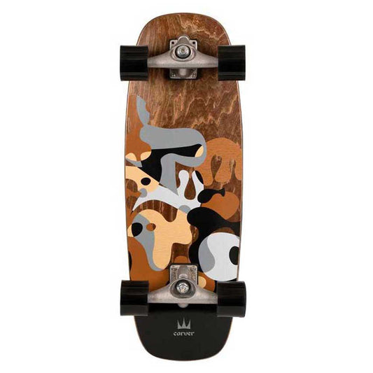 Carver Skateboards Gray Ray 30" CX Raw Complete Surfskate Complete Skateboard