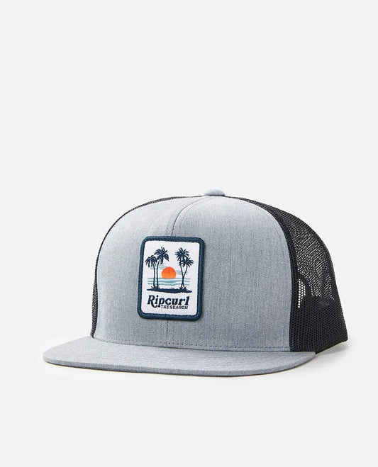 Rip Curl Custom Trucker Hat - Hats Grey Marle