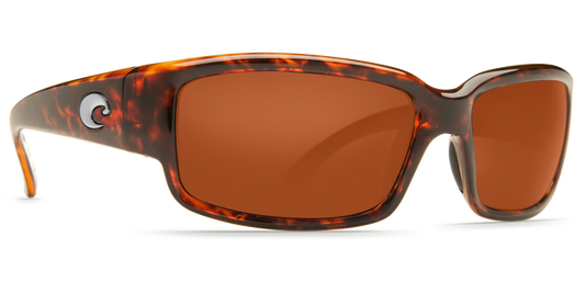 Costa Caballito Tortoise Copper 580P Polarized Sunglasses Sunglasses