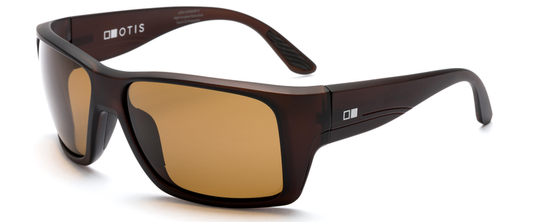 Otis Coastin Polarized LIT Sunglasses- Matte Espresso Brown Lens Sunglasses