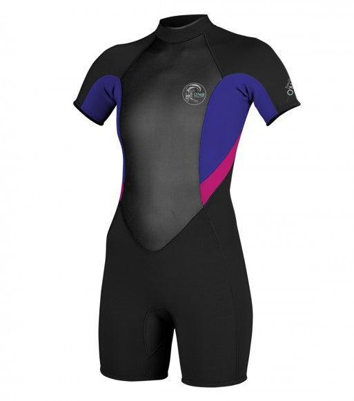 Oneill Womens Bahia SS Cobalt Berry Springsuit 4281AG5 Wetsuit