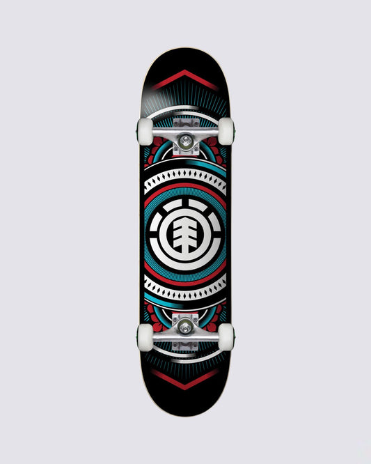 Element Hatched Red Blue 8.0" Complete Skateboard Complete Skateboard