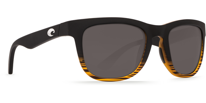 COSTA COPRA Matte Coconut Fade Gray 580P POLARIZED SUNGLASSES Sunglasses