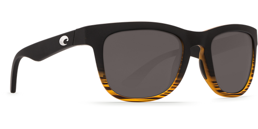 COSTA COPRA Matte Coconut Fade Gray 580P POLARIZED SUNGLASSES Sunglasses