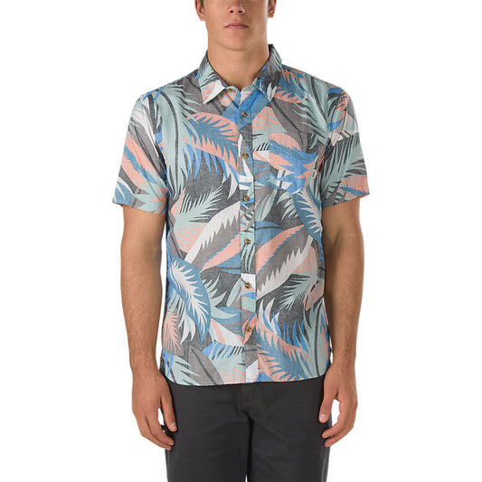 Vans Men's Cosgrove II Dress Shirt in Canton Staton Floral VN0005TTJ2C Mens Woven