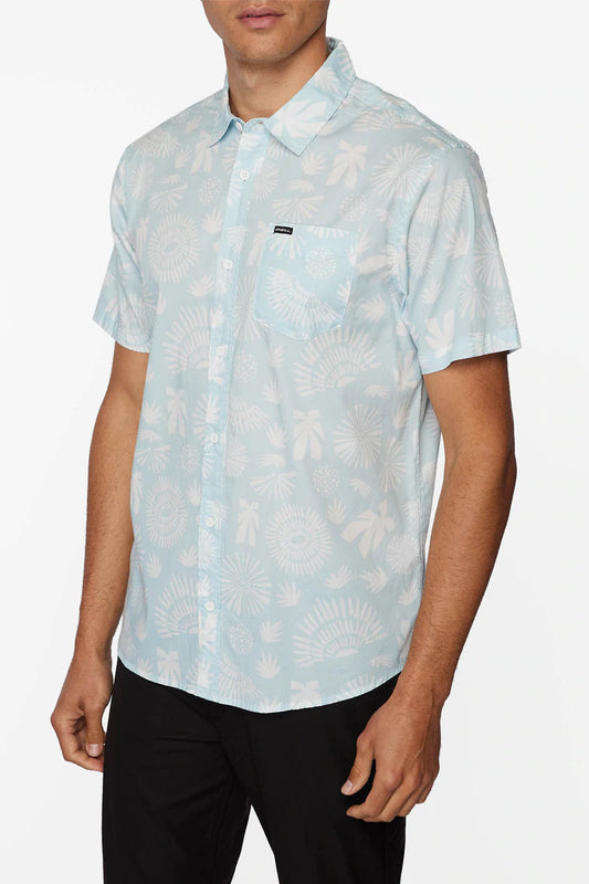 Oneill Cosmos Shirt - Pale Blue Mens Woven