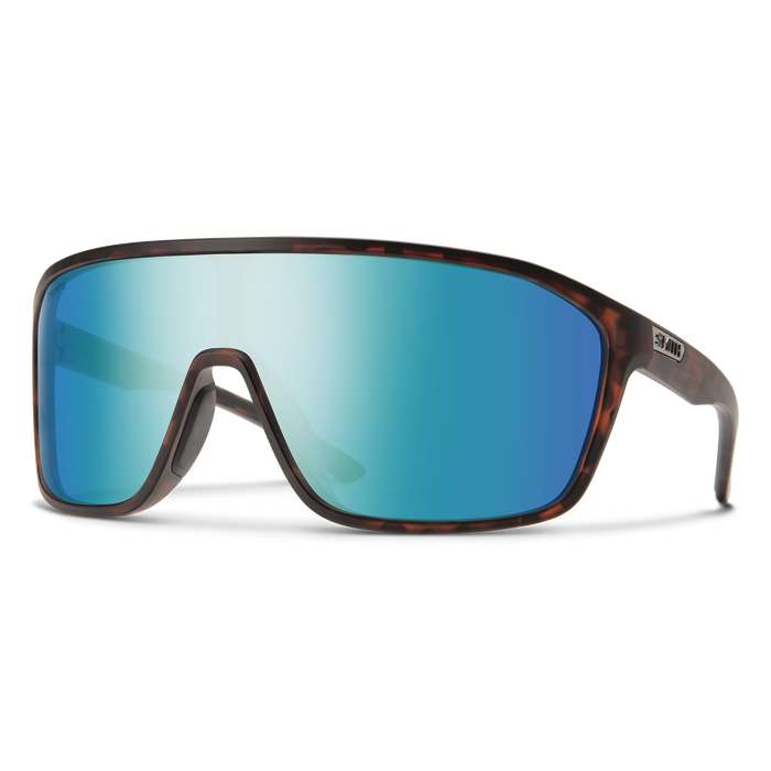 Smith Boomtown Matte Tortoise Opal Mirror Sunglasses Sunglasses
