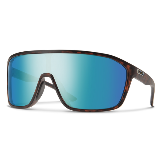 Smith Boomtown Matte Tortoise Opal Mirror Sunglasses Sunglasses
