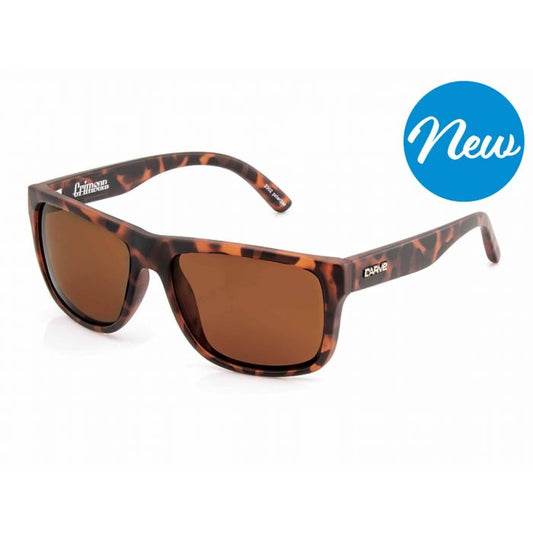 Carve Crimson Polarized Sunglasses - Matte Tort Brown Sunglasses