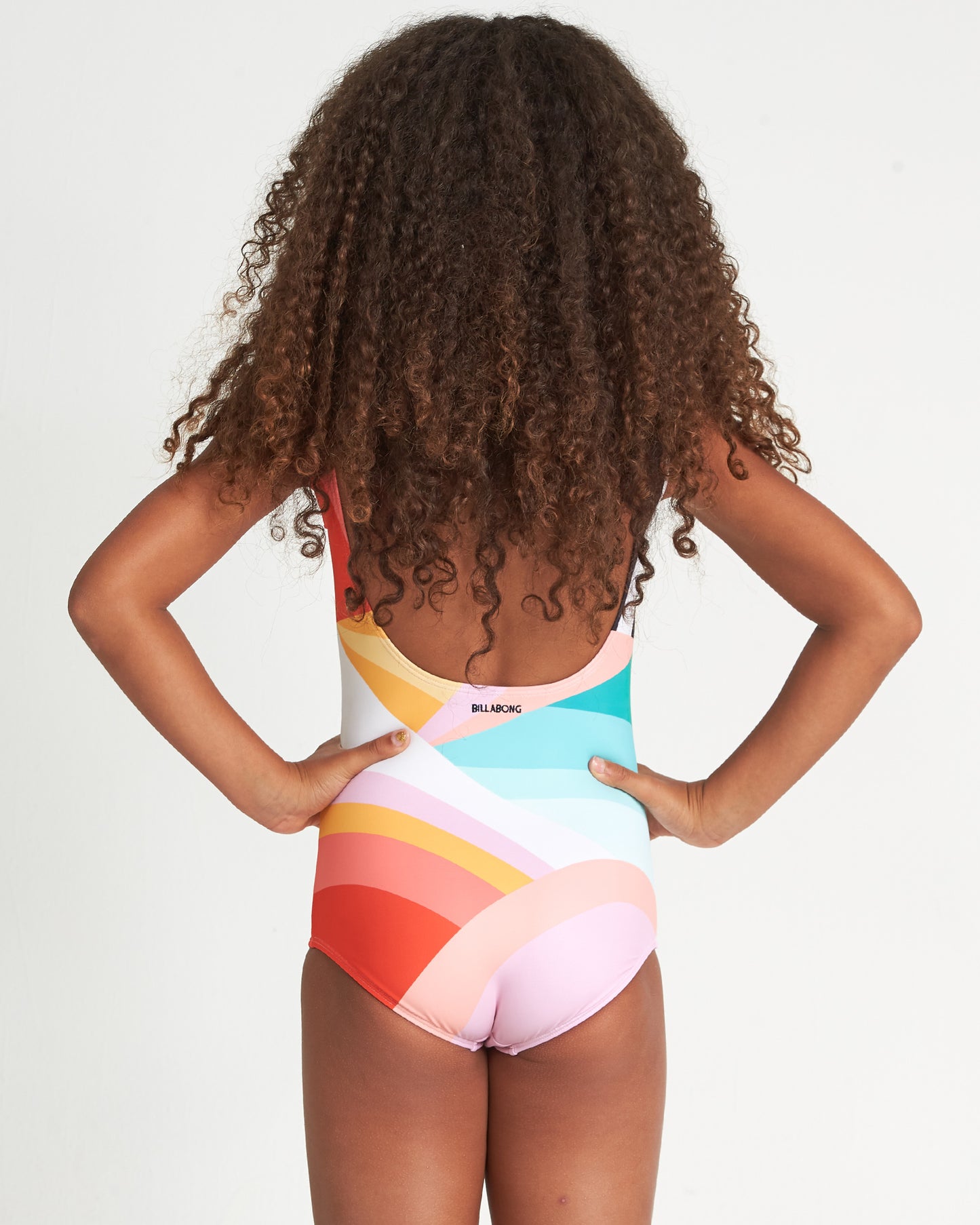 Billabong Easy on Me Girls 1 Piece Swimsuit - Multi youth swimwear