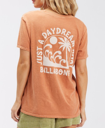 Billabong Daydream Away Women's Tee Shirt Womens T Shirt