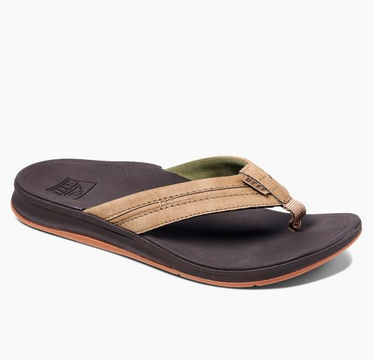 Reef Ortho Coast Men's Orthodontic Arch Sandals - Brown Mens Footwear