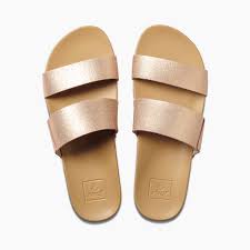 Reef Cushion Bounce Vista Womens Sandal - Rose Gold Womens Footwear