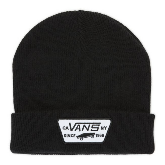 Vans Milford Mens Beanie - Black / Heather Grey beanie Black