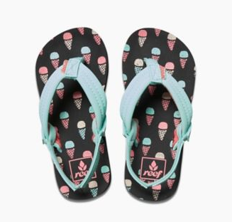 Reef Little Ahi Girls Sandals - Ice Cream youth footwear