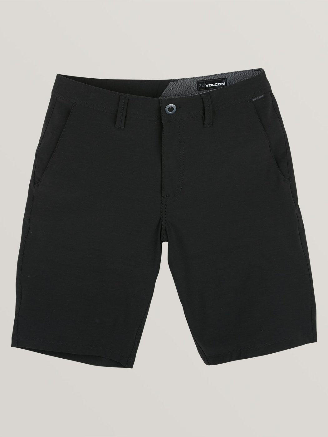 Volcom Frickin Static 2 Hybrid Mens Shorts - BKO Black Out 2022 Mens Shorts