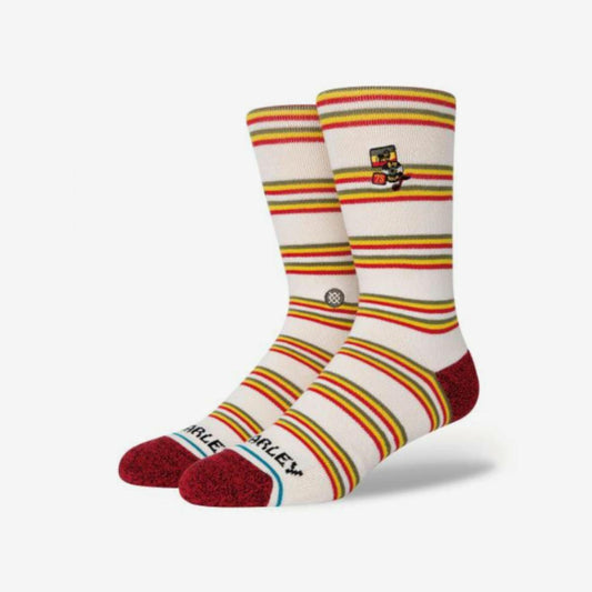 Stance BM 75 Tour Socks - Canvas Bob Marley Socks