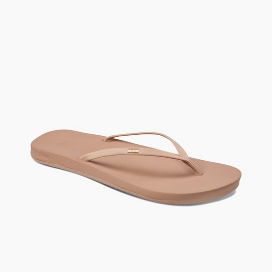 Reef Cushion Bounce Slim Women's Sandals - Nude Womens Footwear