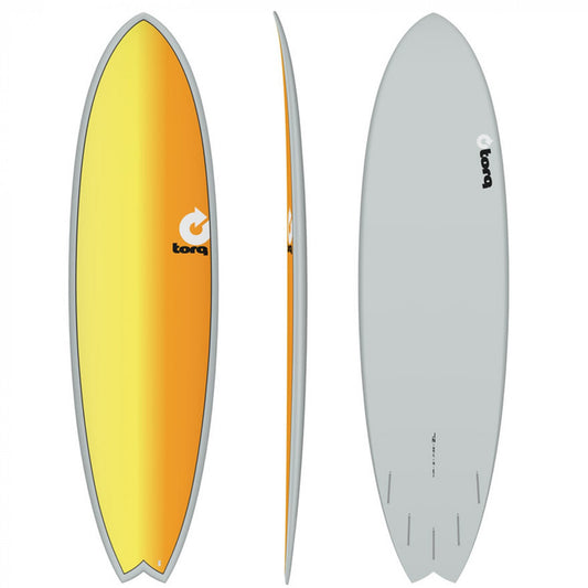Torq 7'2" MOD Fish Surfboard 53L Surfboard