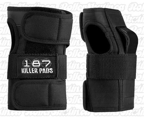 187 Killer Pads Wrist Guards- Black