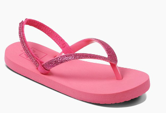 Reef Kids Little Stargazer Hot Pink Sandals kids footwear
