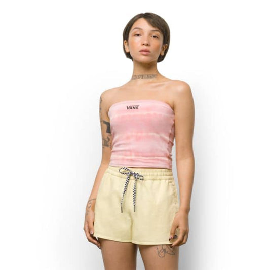 Vans Sun Waves Coral Womens Tube Top - Coral Almond Womens Top