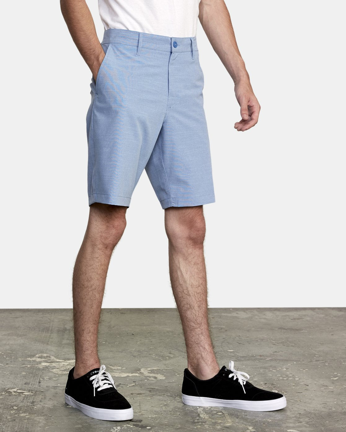 RVCA Balance Hybrid Shorts - Nautical Blue NBL Mens Shorts