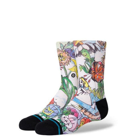 Stance Golden Afternoon Crew Socks - White Socks