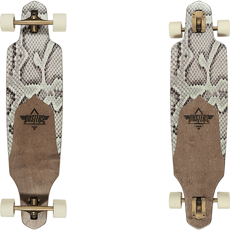 Dusters Channel Snake Bite Longboard Skateboard Complete 38" Longboard Complete