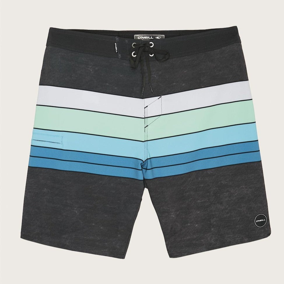 Oneill Hyperfreak Heist Line Mens Boardshorts - Graphite Mens Boardshorts
