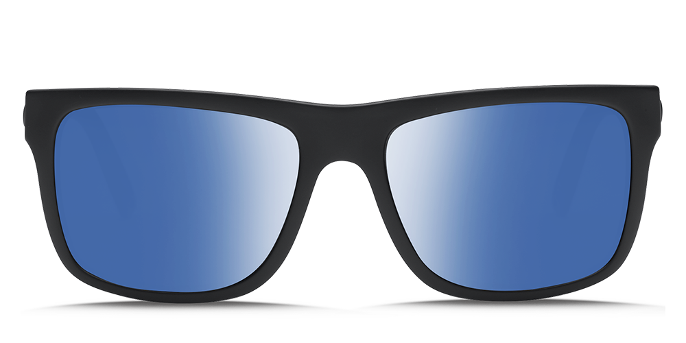 Swingarm S Matte Black Ohm Polarized Blue Lense Sunglasses Sunglasses