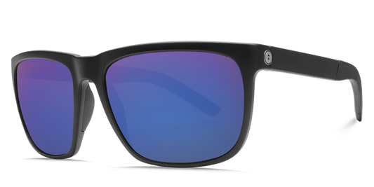 Electric Knoxville XL S Matte Black OHM Polarized Blue Sunglasses EE16001065 Sunglasses