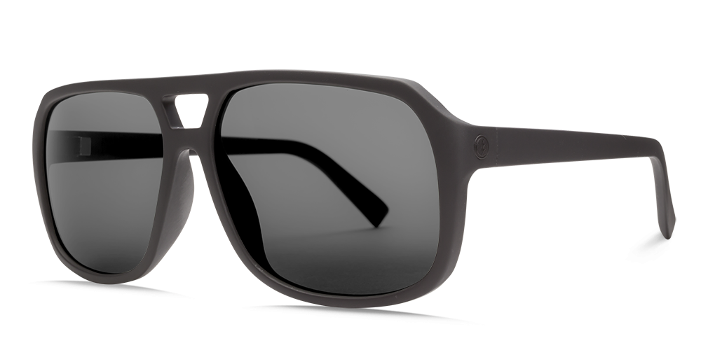 Electric Dude Matte Black OHM Polarized Grey Sunglasses Sunglasses