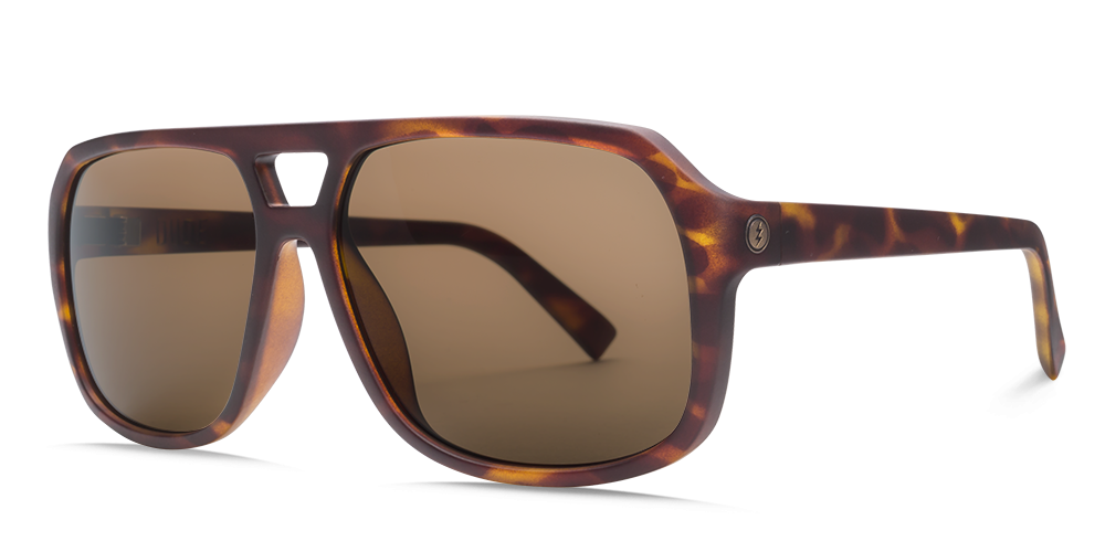 Electric Dude Matte Tort/ OHM Polarized Bronze Sunglasses Sunglasses
