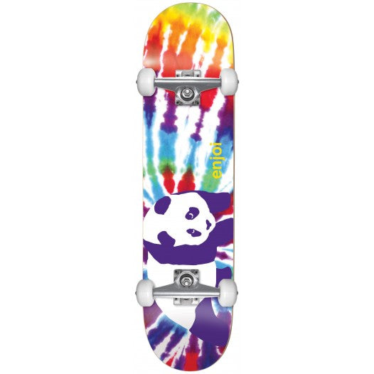 Enjoy Tie Dye Youth 7.35" Complete Skateboard Complete Skateboard