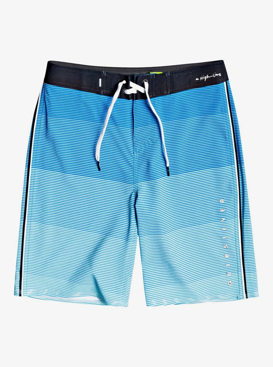Quiksilver Boy's Surf Silk Massive Boardshorts - Blue Boys Boardshorts