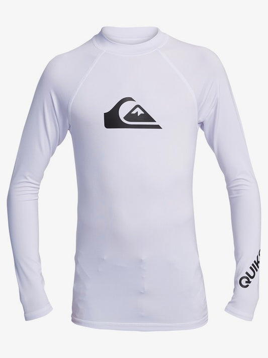 Quiksilver All Time Boys LS Rashguard SPF 50 boys rashguard