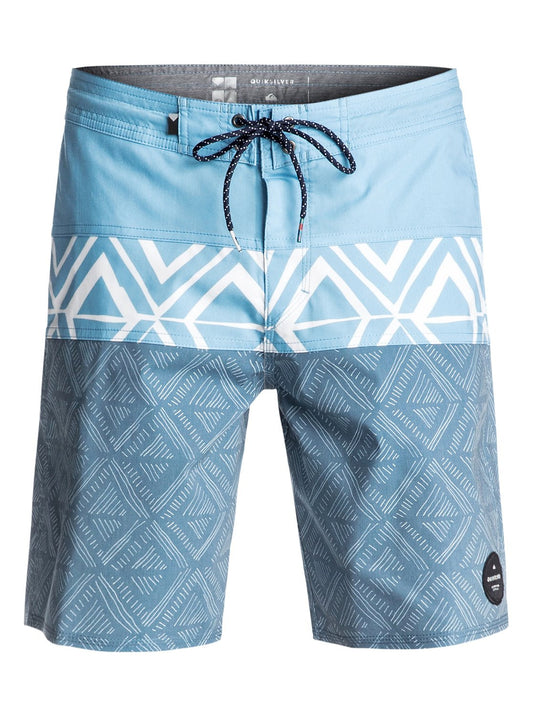 Quiksilver Panel 19" Beachshorts - Bonnie Blue Mens Shorts