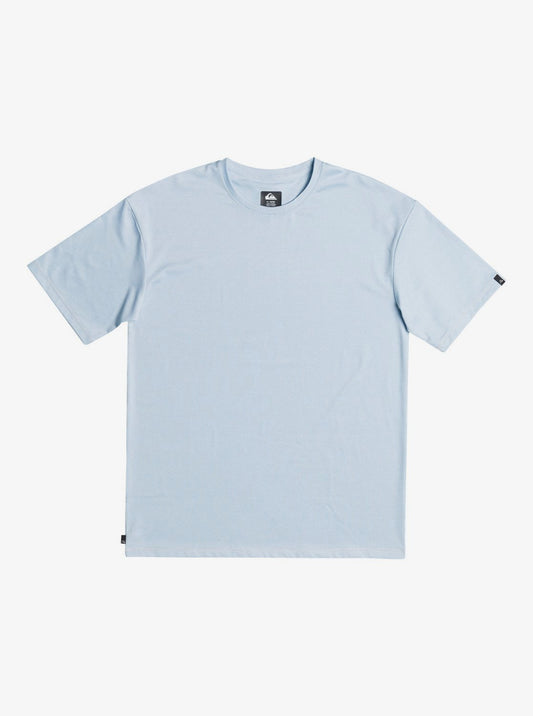 Quiksilver Everyday Surf Tee - Lycra - UPF - Airy Blue Rashguard Sun Protection
