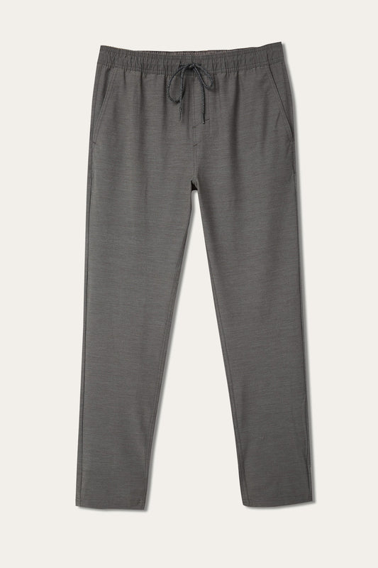 O'neill Indolands Hybrid Elastic Waist Pant - Asphalt Mens Pants