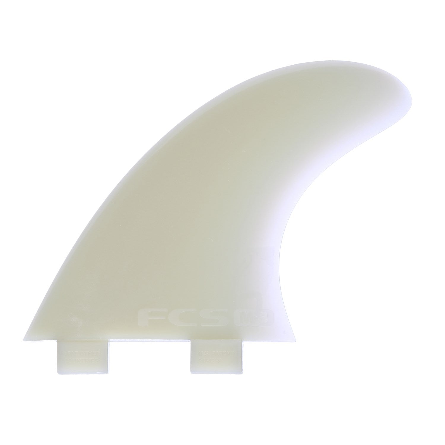 FCS M3 Natural Glass Flex Tri Fin Set Fins