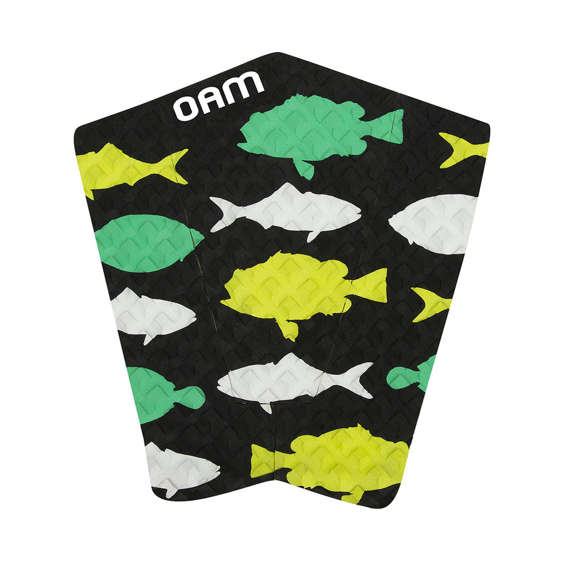 OAM Fishes Pad Green Traction TP15FESGRE SURF WORLD SURF SHOP