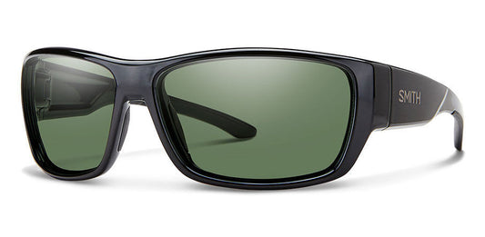 Smith Forge Black Gray Green Carbonic Polarized Lens Sunglasses Sunglasses