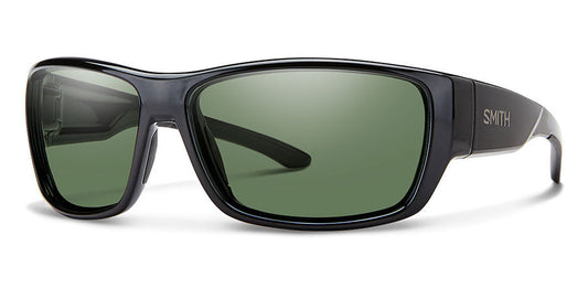 Smith Forge Polarized Sunglasses - Black Gray Green Lenses Sunglasses