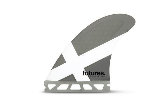 Futures WCT HC Thruster Fins - Grey White Fins