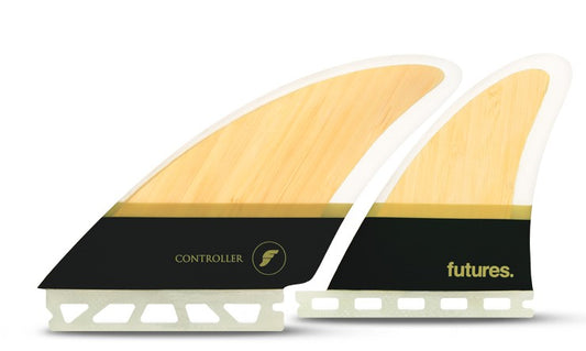Futures Controller HC Quad Fins - Bamboo Brown Fins