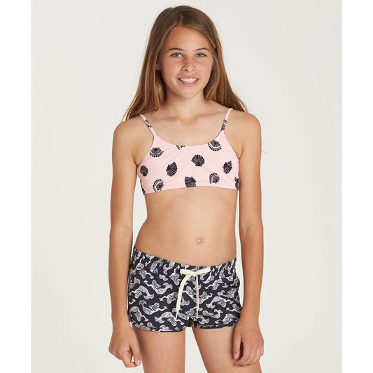 Billabong Girls' Conch'd Out Tank Top - Multi youth swimwear