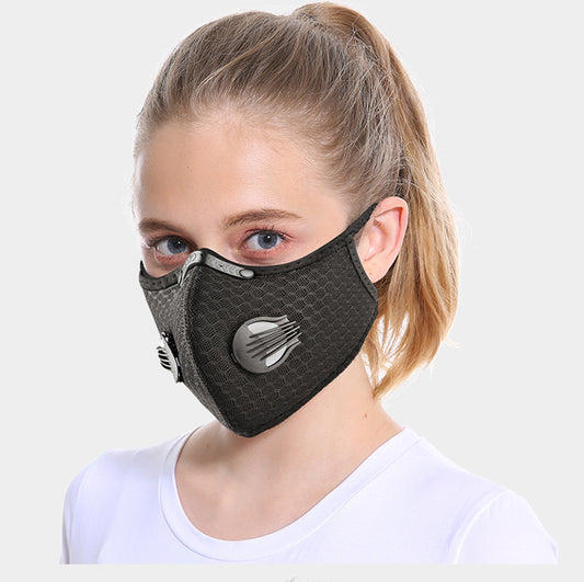 Outdoor Cycling Air Purifying Face Mask Anti Haze Mouth Cover Anti-Pollution Bike Face Mask Protective Mask